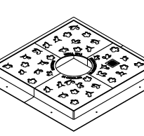 Tree grille illustration